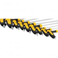 Jogo De Chaves Allen Abaulada Cabo T 2mm A 10mm Com 9 Peças Vonder - 3