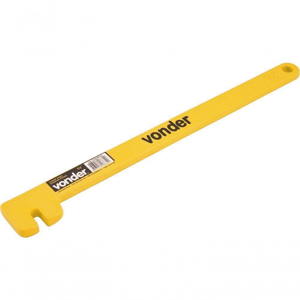 Chave Para Dobrar Ferro 1-4" Aço Carbono Pintado - Vonder - 1