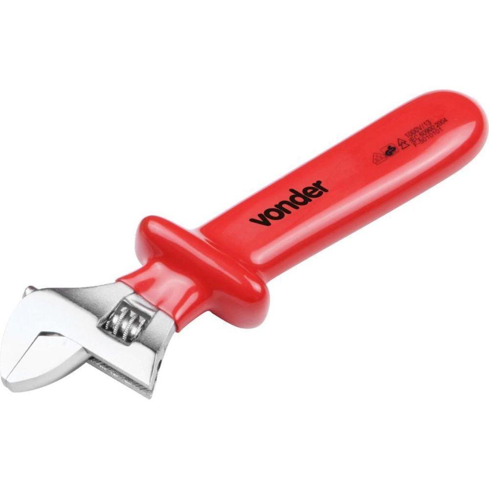 Chave Ajustável 8'' Isolada 1.000v Iec60900 Vonder - 4