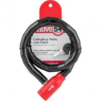 Cadeado Para Moto 80 Cm Com Chave Nove54