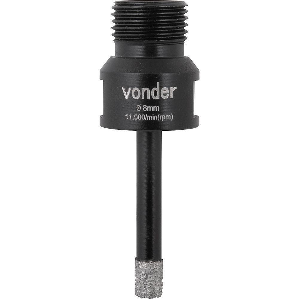 Serra Copo Diamantada Para Esmerilhadeira 8 Mm Vonder - 2