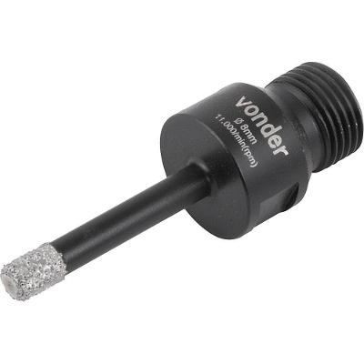 Serra Copo Diamantada Para Esmerilhadeira 8 Mm Vonder