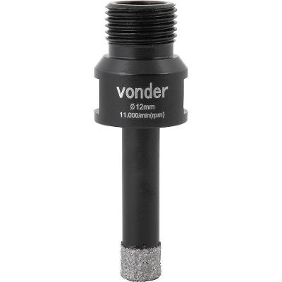 Serra Copo Diamantada Para Esmerilhadeira 12 Mm Vonder