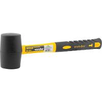 Martelo De Borracha 50mm Com Cabo De Fibra - Vonder - 2