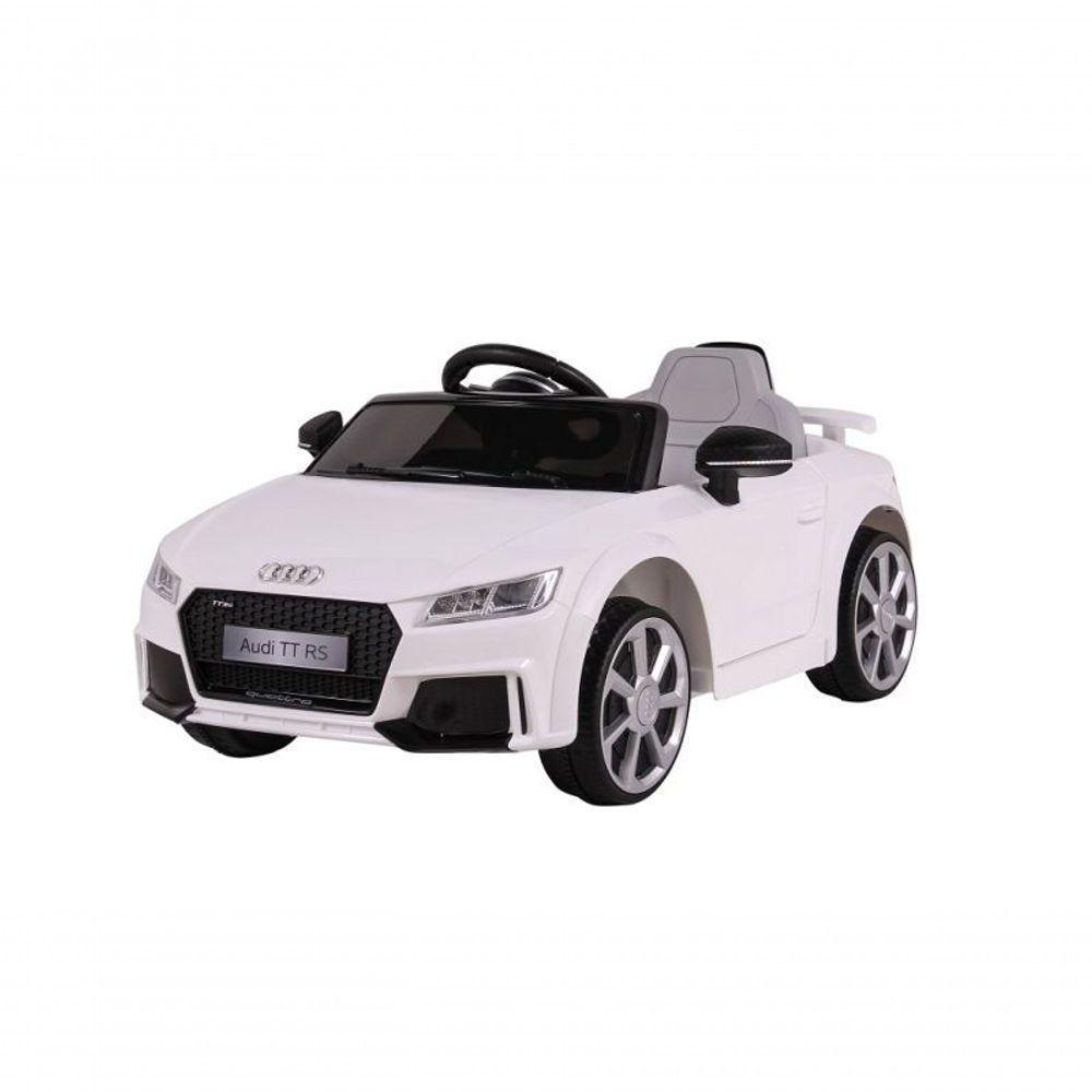 Carrinho Elétrico Branco Audi Tt Rs 2.4ghz 12V Bel Brink - 1