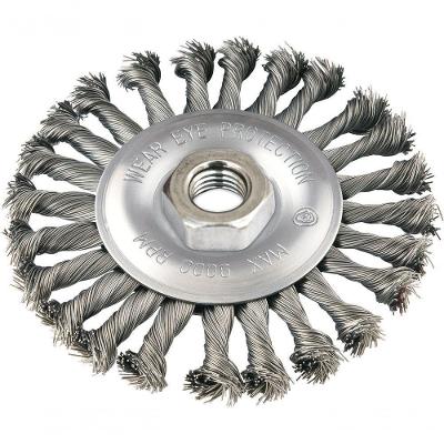 Escova Circular Torcida 4.1-2x1-2 Rosca M14 Pol Vonder