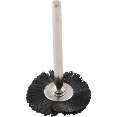 Escova Circular 20mm Nylon Com Haste Para Microrretífica Vonder