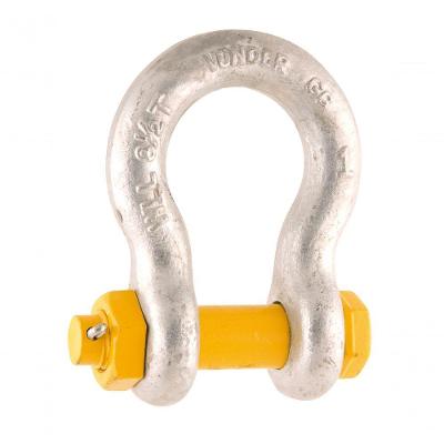 Manilha Para Cabo De Aço 7-8 Curva Pesado Galvanizado Com P