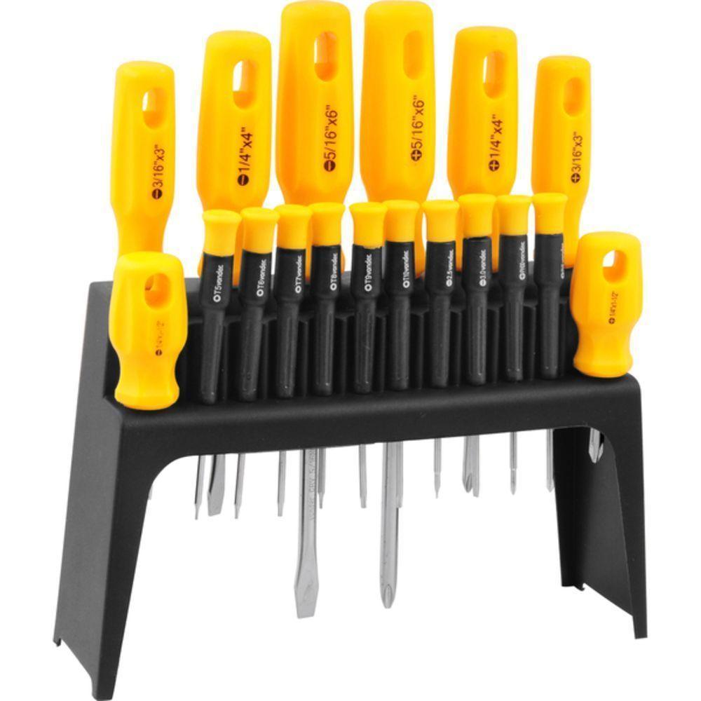 Chave Fenda-phillips-hexagonal Jogo 18 Peças Vonder - 2