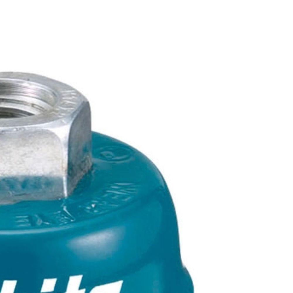 Escova Aço Copo 75 Mm M14 Fio Trançado Cx Pap Makita - 2