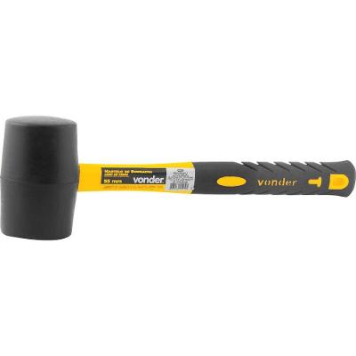 Martelo De Borracha 55mm Com Cabo De Fibra - Vonder