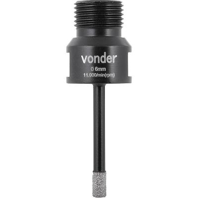 Serra Copo Diamantada Para Esmerilhadeira 6 Mm Vonder