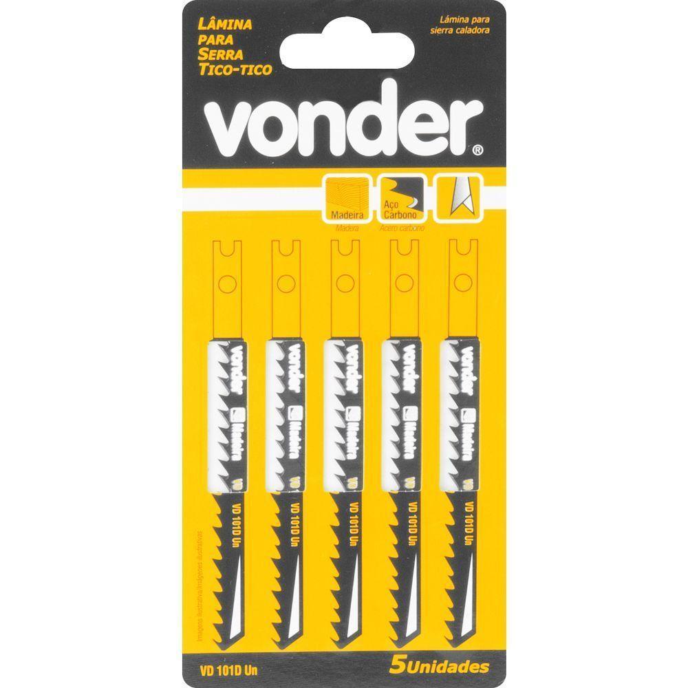 Lâmina De Serra Tico-tico Cartela Vd 101d-un Vonder - 2
