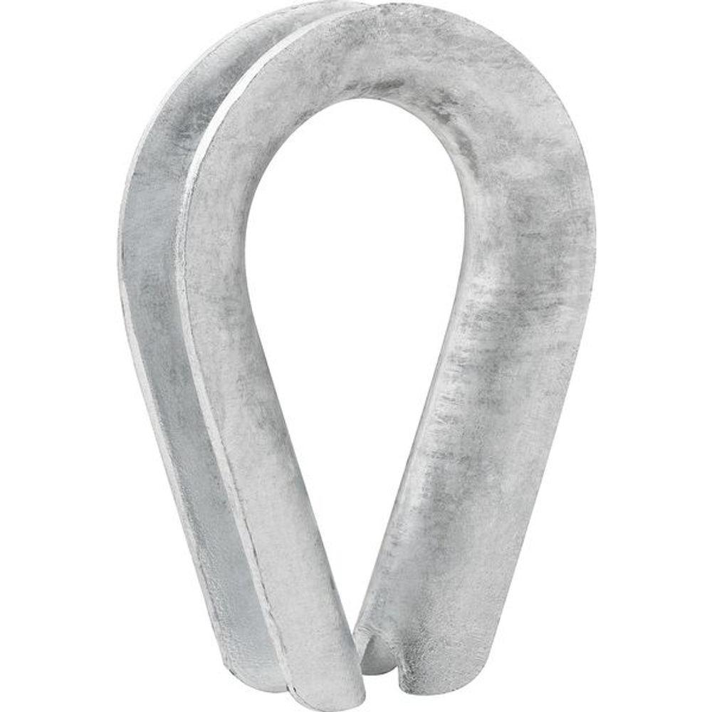 Anilha Para Cabo De Aço 5-8 Pesado Galvanizada Vonder Plus - 1