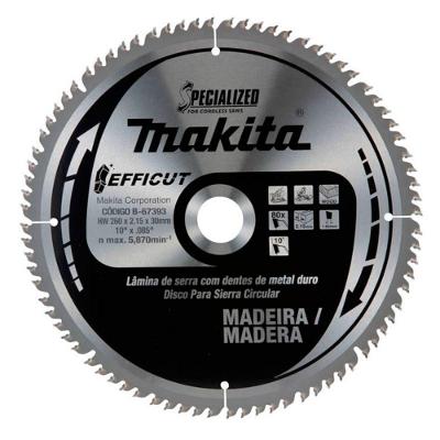 Lamina De Serra Tct 260mm X 30mm X 80t