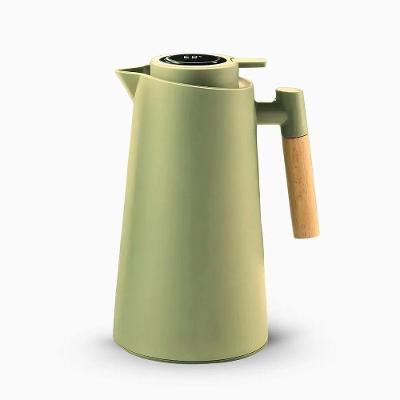 Garrafa Térmica Com Termômetro 1L Verde