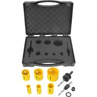 Jogo Serra Copo Aço Rápido 19-57mm Bimetálica Metal Vonder - 2