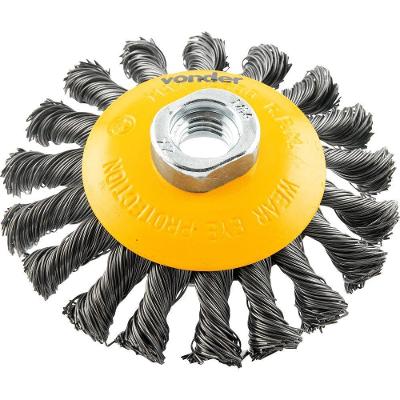 Escova Circular Cônica 4x1-2 M14 Torcida Vonder