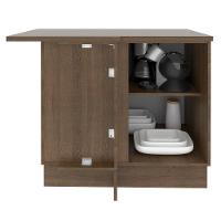 Balcão de Canto Stella 1 Porta Rustic Madesa - 3