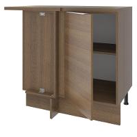 Balcão de Canto Stella 1 Porta Rustic Madesa