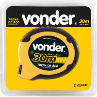 Trena Aço 30mx12,5mm Longa Fechada Ponta Gancho - Vonder - 2