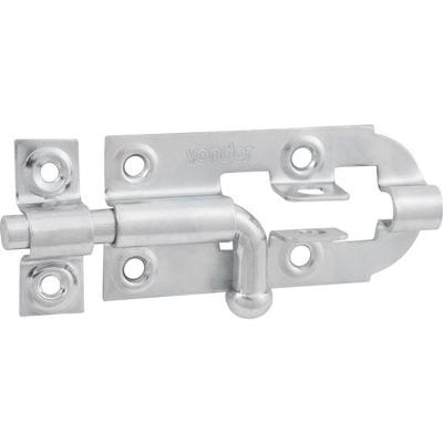 Fechadura Redondo 4" Aço Carbono Zincado Pacote 12 Pç Vonder