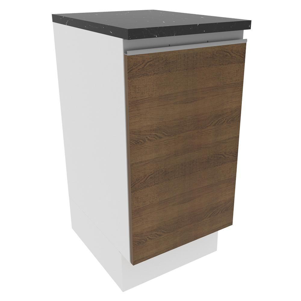 Balcão Acordes Glamy 100% MDF 40cm 1 Porta Rustic Madesa - 1