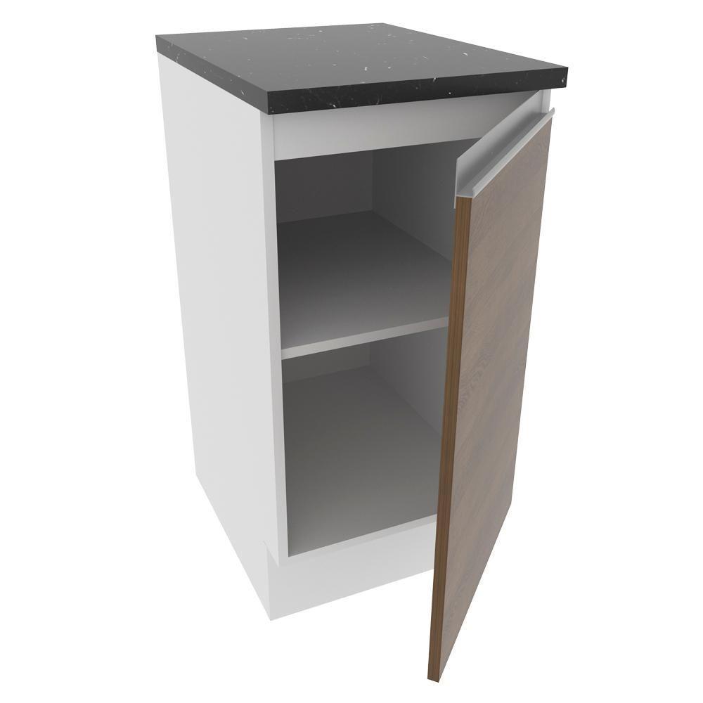 Balcão Acordes Glamy 100% MDF 40cm 1 Porta Rustic Madesa - 8