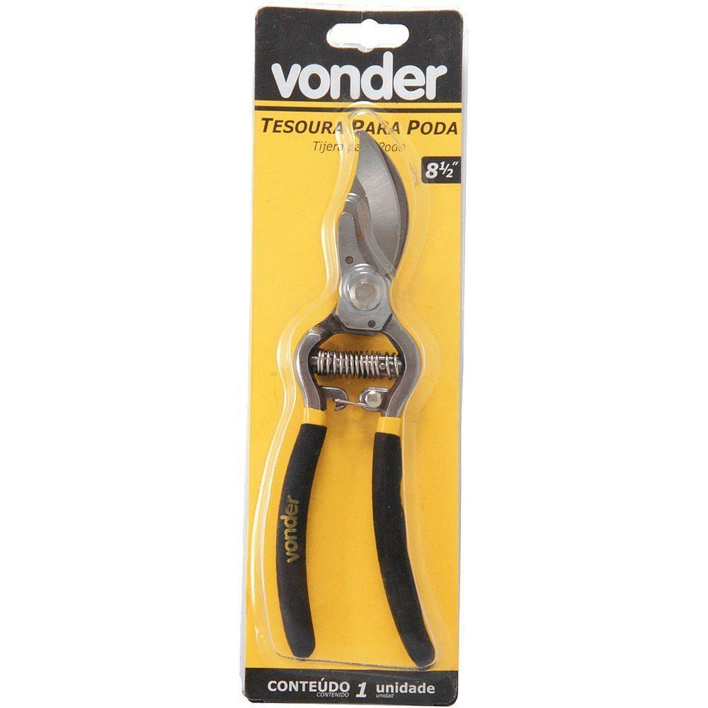 Tesoura Para Poda 8.1-2" Aço Forjado - Vonder - 2