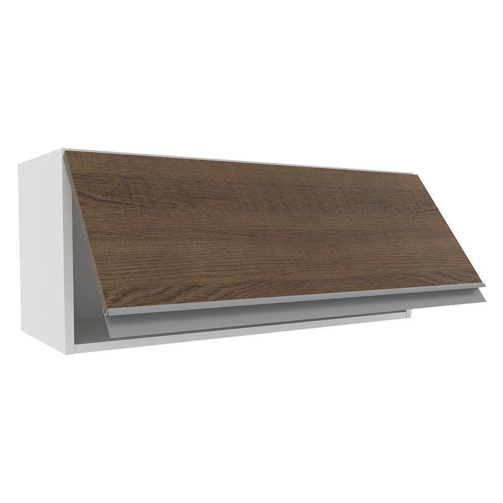 Aéreo Glamy 80cm 1 Porta Suspensa Rustic/Branco Madesa - 6