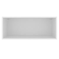 Aéreo Glamy 80cm 1 Porta Suspensa Rustic/Branco Madesa - 5