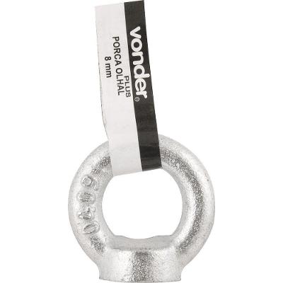Porca Olhal M20 1,20t Industrial Galvanizado - Vonder Plus