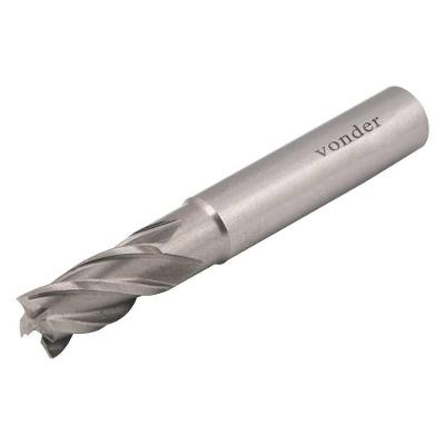Fresa Topo Aço Rápido 6,00mm 4 Cortes Reto Haste 6mm Din 844