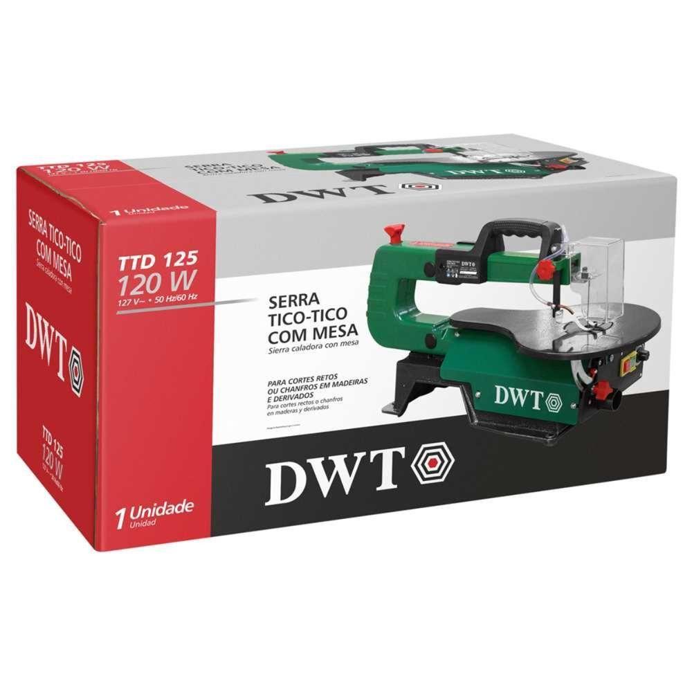 Serra Tico-tico Com Mesa Ttd 125 Dwt 110V - 4