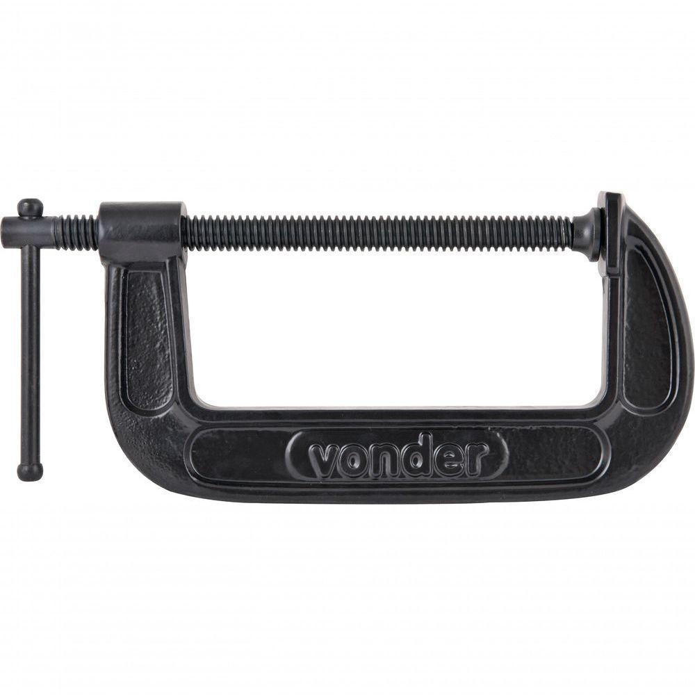 Grampo Tipo C 10" Ferro Nodular - Vonder Plus - 2