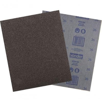 Lixa Folha Ferro G180 225x275mm Vdk-46 Com 50 Peças - Vonder