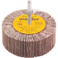 Roda De Lixa 80x30mm Com Haste G180 - Vonder - 1