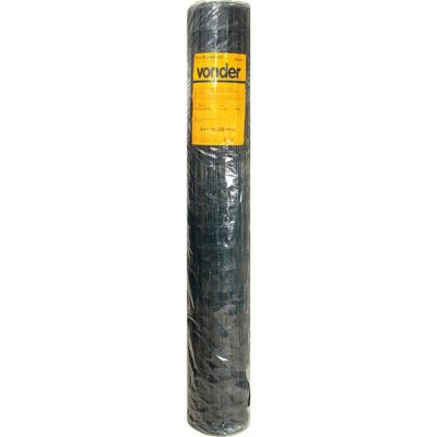 Tela Alambrado Verde 100x50x2,5mm 1,8x25 Metros - Vonder