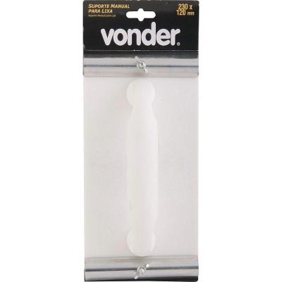 Suporte Manual Para Lixa 230mmx120mm Fibra Sintética Vonder