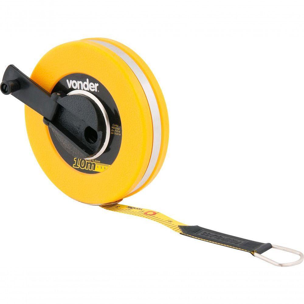 Trena Fibra 10mx12,5mm Longa Fechada - Vonder - 1