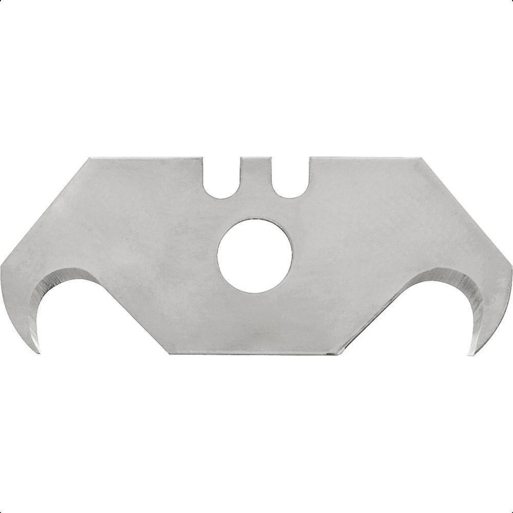 Lamina Para Estilete Trapezoidal Corte Curvo Com 10 Pç Cart - 1