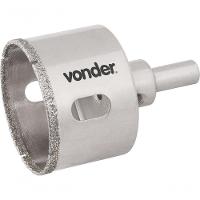 Serra Copo Diamantada 76mm Com Haste Para Alvenaria - Vonder - 1