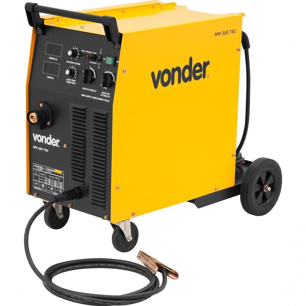 Maquina De Solda Mig Mag 300a 220-380-440 Volts Trifásica Ca - 8