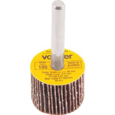 Roda De Lixa 25x20mm Com Haste G100 - Vonder