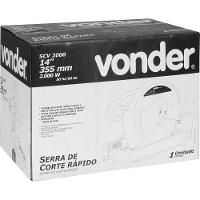 Serra De Corte Rápido Scv 2000 Vonder 220V