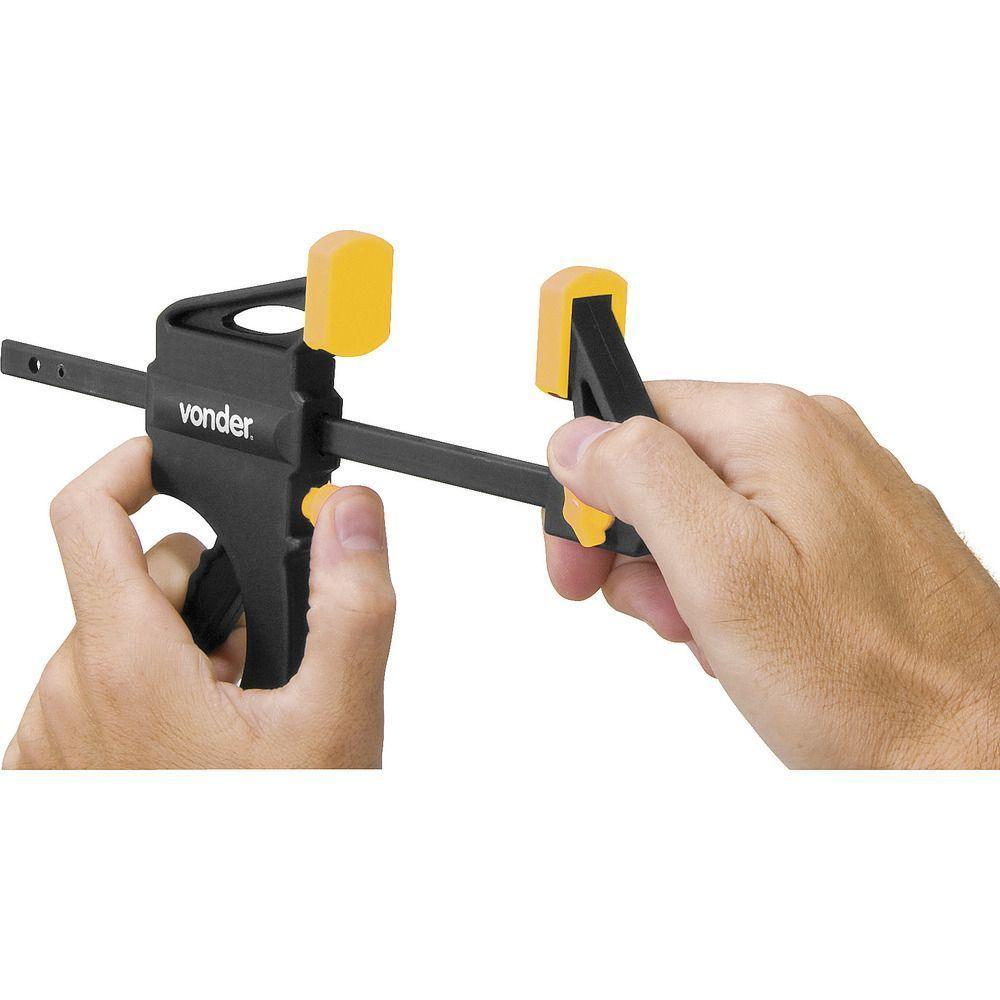 Grampo Tipo Sargento De Aperto Rápido 4" Ga 304 - Vonder - 2