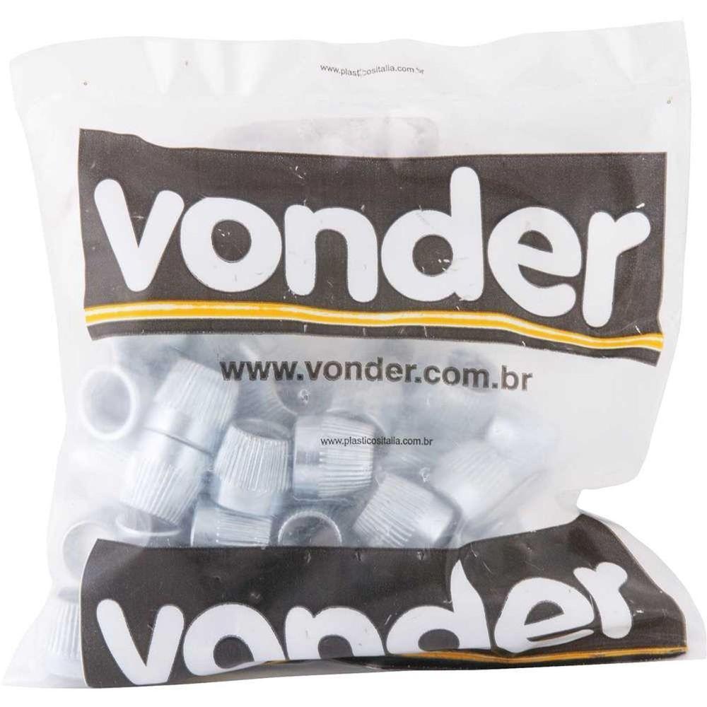 Cone Para Chumbador Cbv Rosca 3-8 Nc Vonder Aço Carbono Zincado 100 Unidades Fixação Estrutural - 5