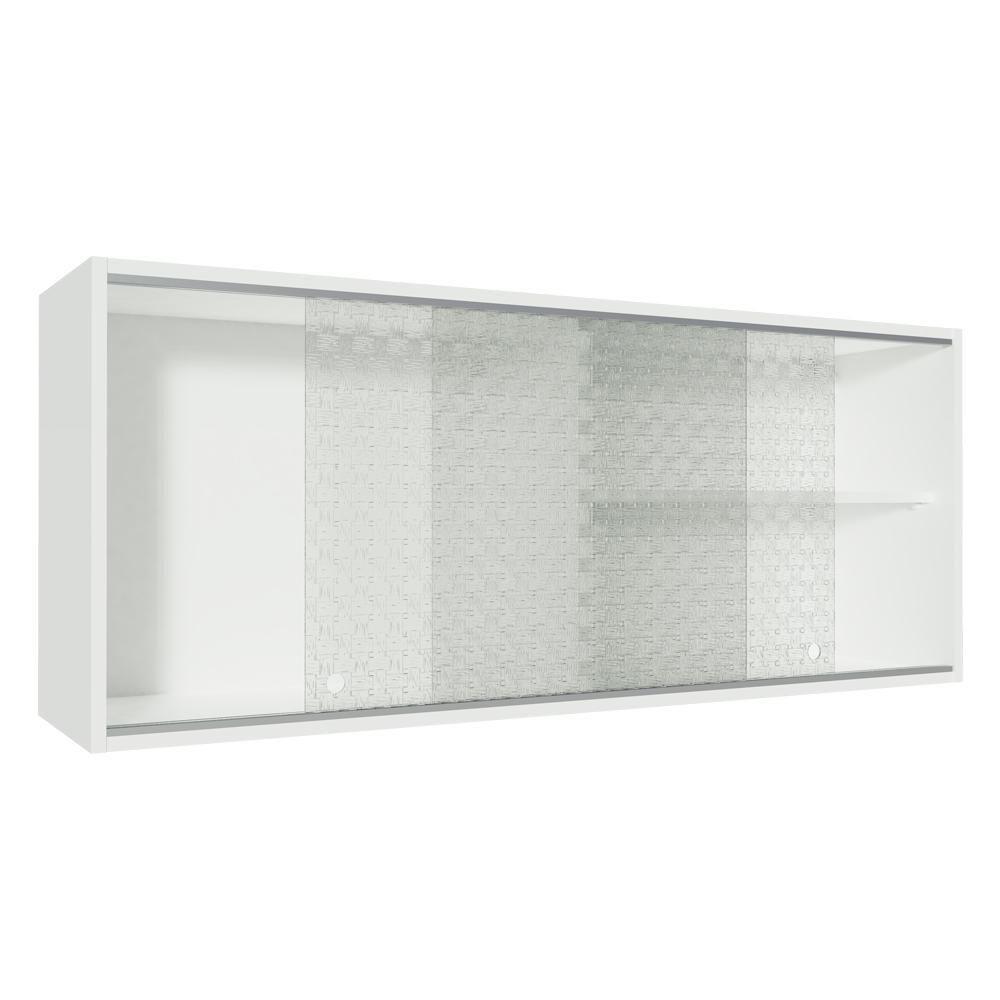 Armário Aéreo Glamy 100% MDF 2 Portas Quadrato BR Madesa - 2