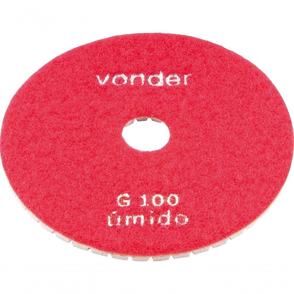 Disco Lixa Diamantado Umido 4 G 100 Vonder - 2