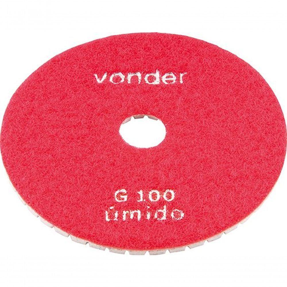 Disco Lixa Diamantado Umido 4 G 100 Vonder - 3